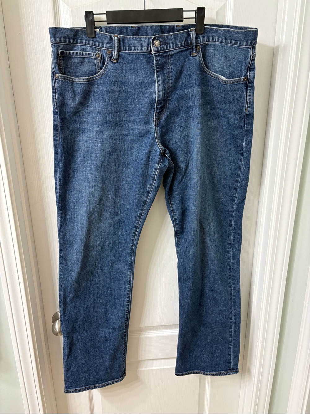 GAP Denim Straight Jeans Medium Dark Wash Women's 40x32
